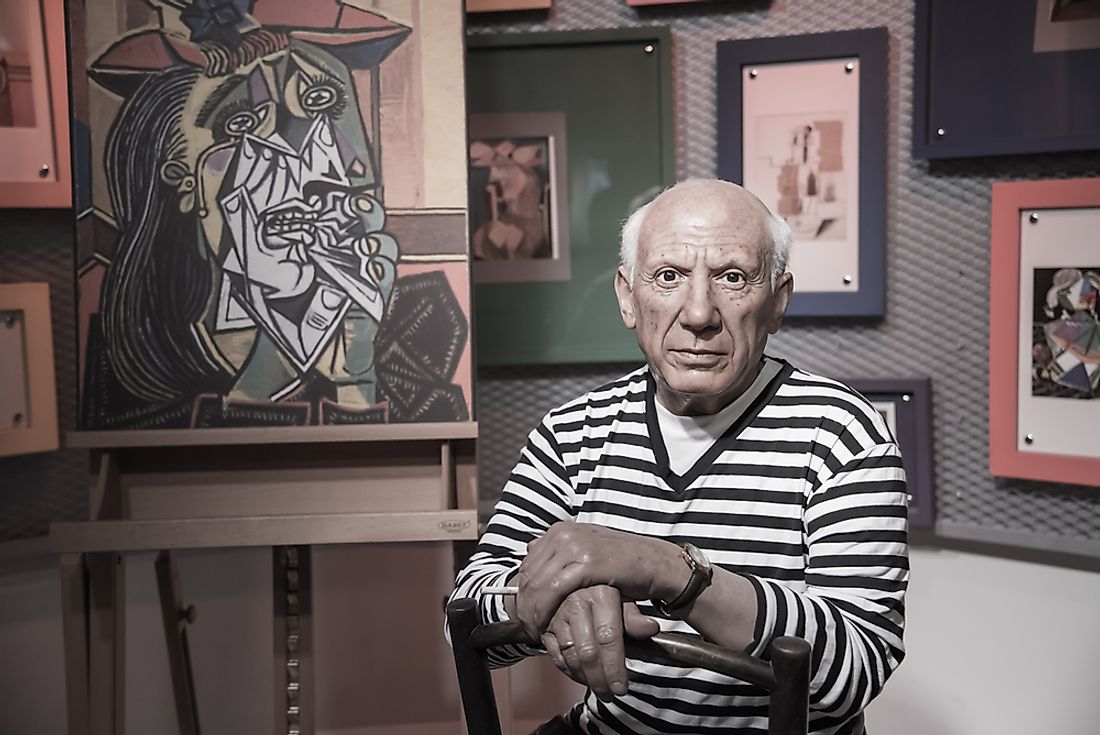 Pablo Picasso is considered to be one of the world's greatest painters.  Editorial credit: Bangkokhappiness / Shutterstock.com