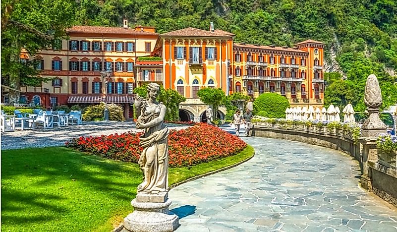 The gardens of Villa D'Este, Italy. 