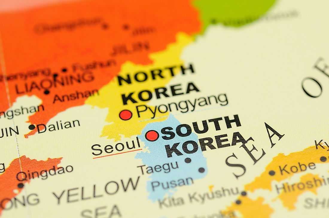 North Korea and South Korea both oppose the legitimacy of the other state. 