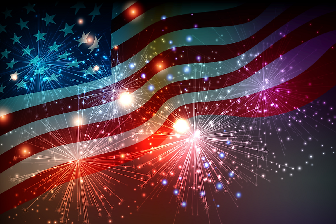 American independence is celebrated on July 4th every year. 