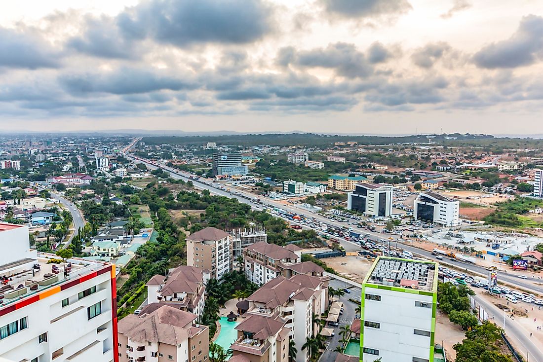 Accra is Ghana's largest city and the nation's capital.
