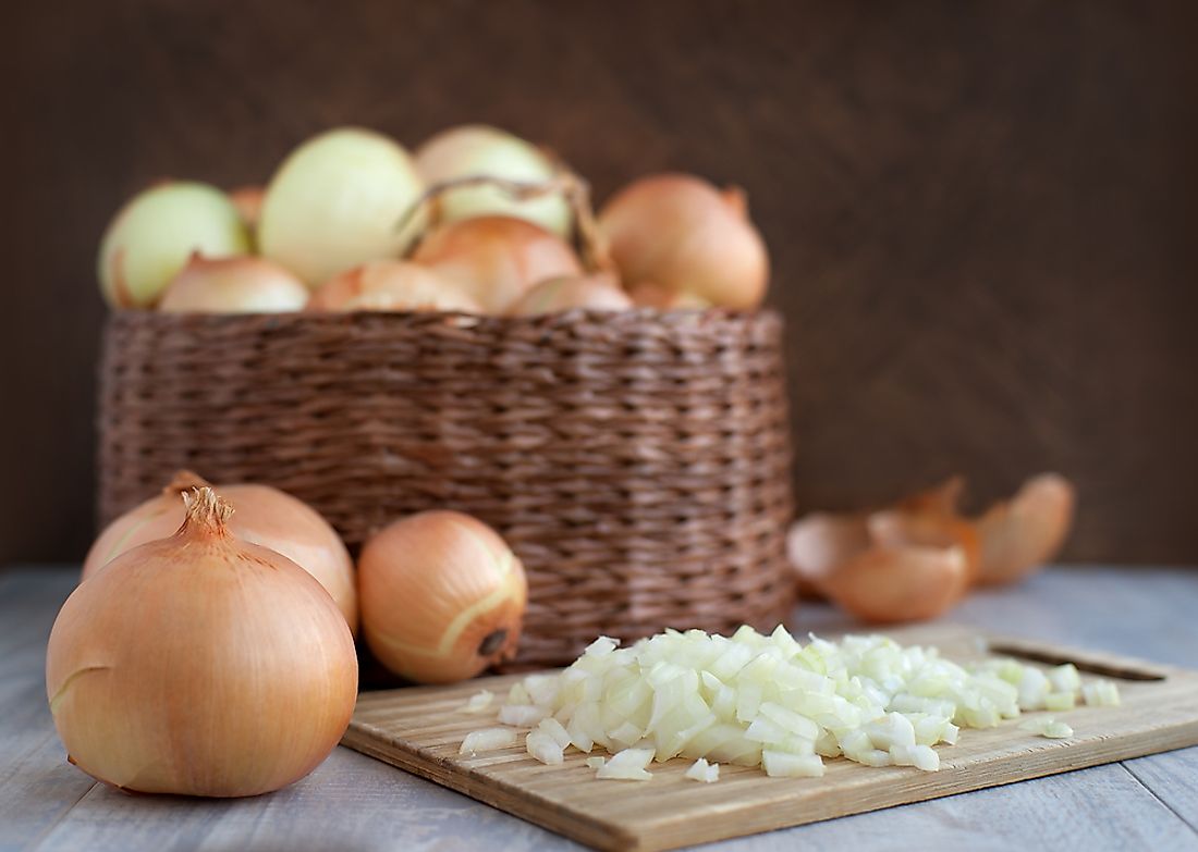 Onions are an important ingredient in many cuisine types. 
