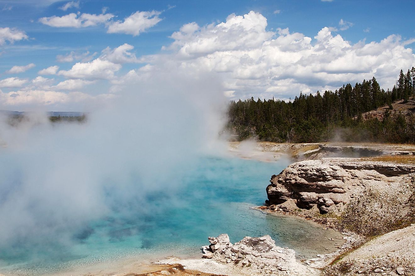 When water starts evaporating off of a surface, it creates an effect of cooling.