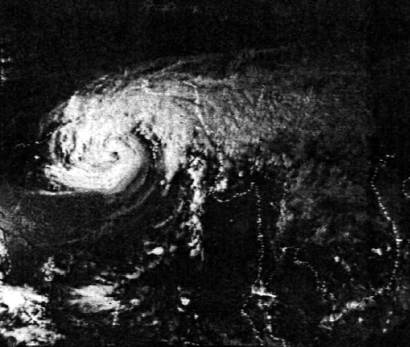 Image of the Bhola cyclone taken on November 11, 1970.