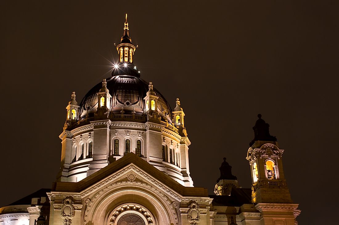 Saint Paul Cathedral in Minnesota. 