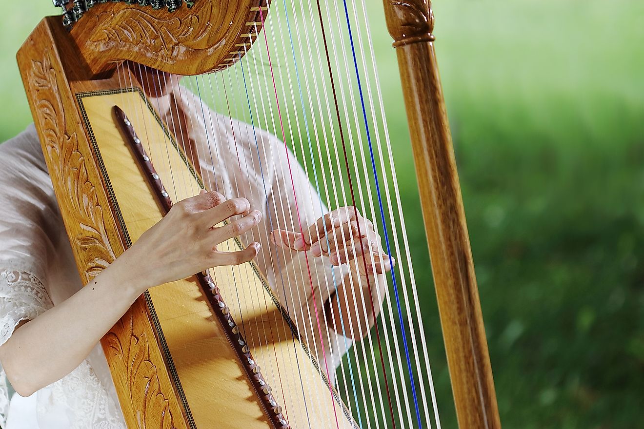 A Paraguayan harp. Image credit: kazu326/Shutterstock.com