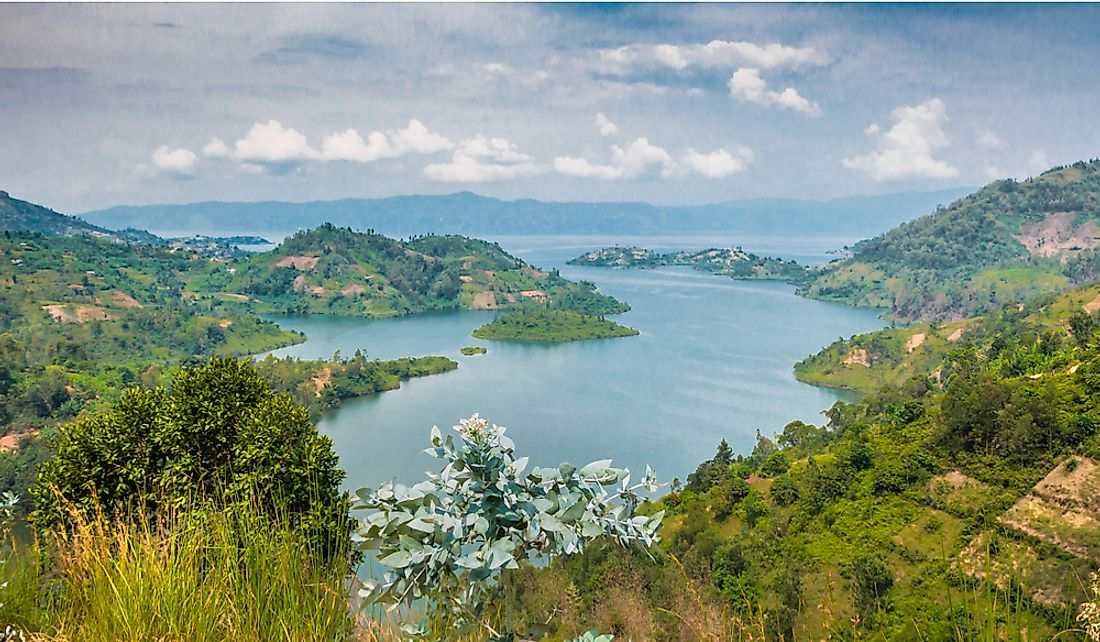 Lake Kivu is Africa's eighth largest lake.