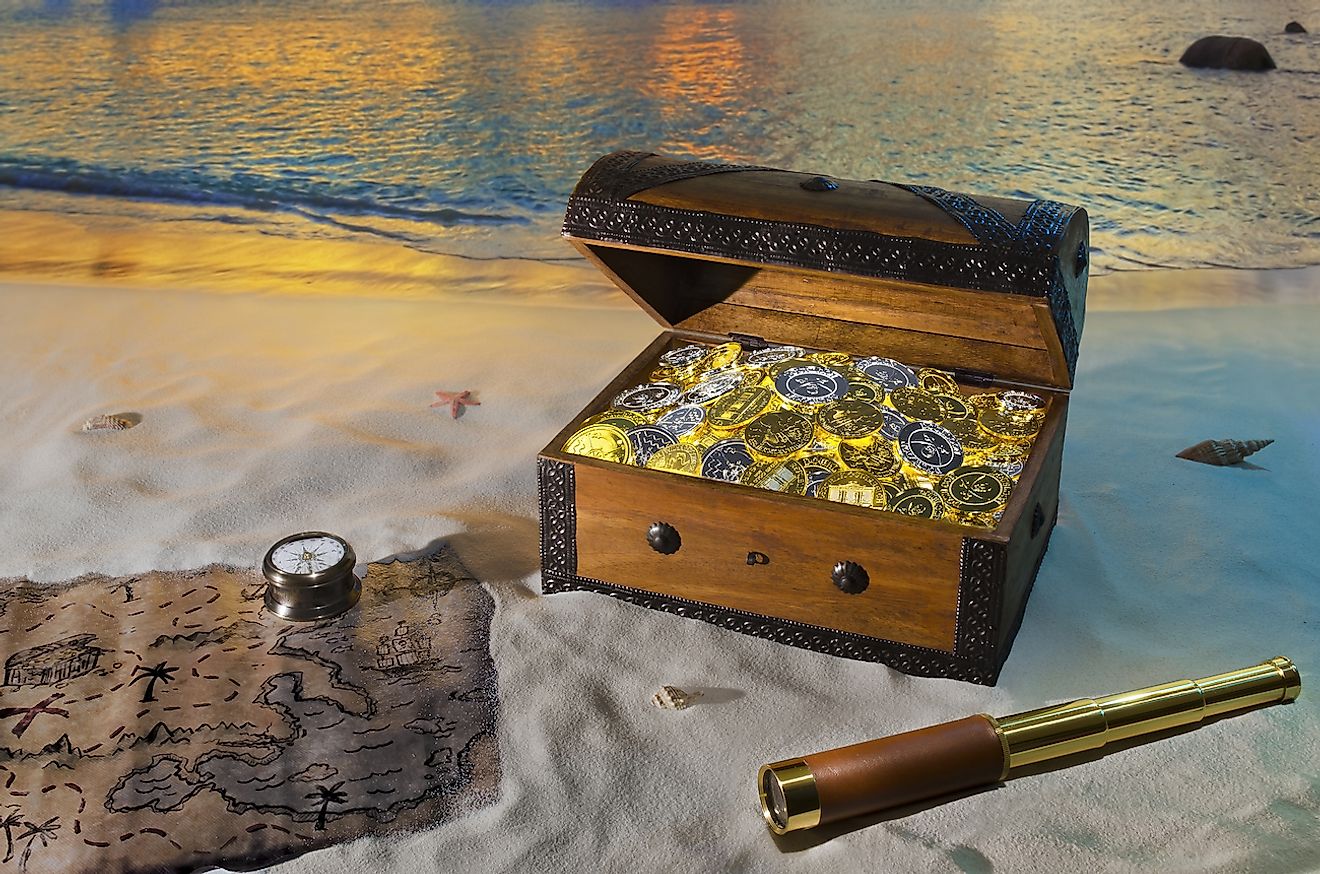 Treasure hunting stories have fascinated people since time immemorial. Image credit: Burden/Shutterstock.com