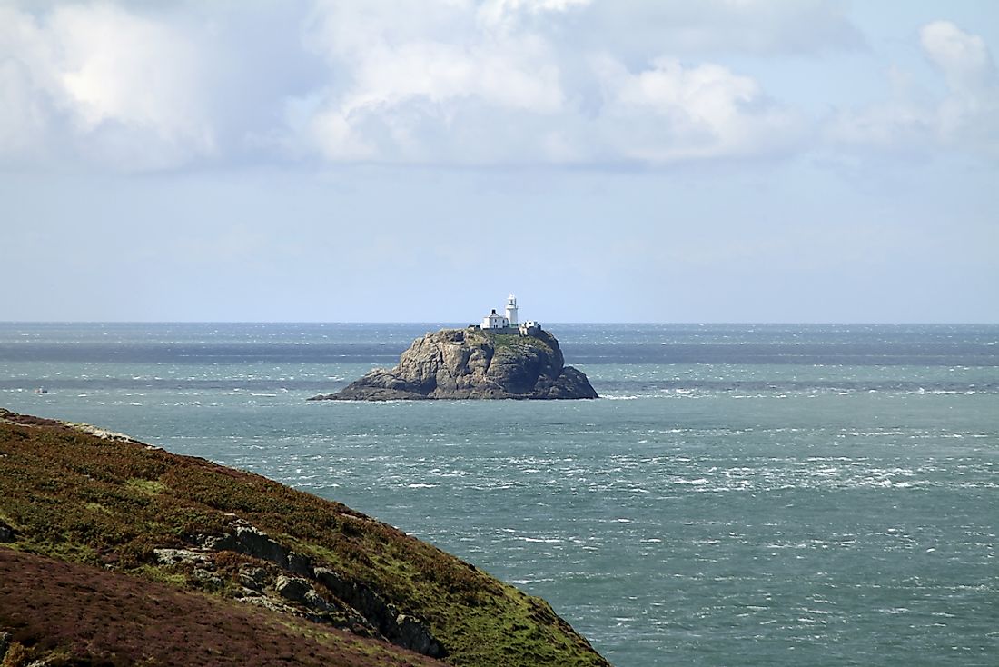 Bishop Rock, in the Atlantic Ocean, is sometimes called the world's smallest island. 
