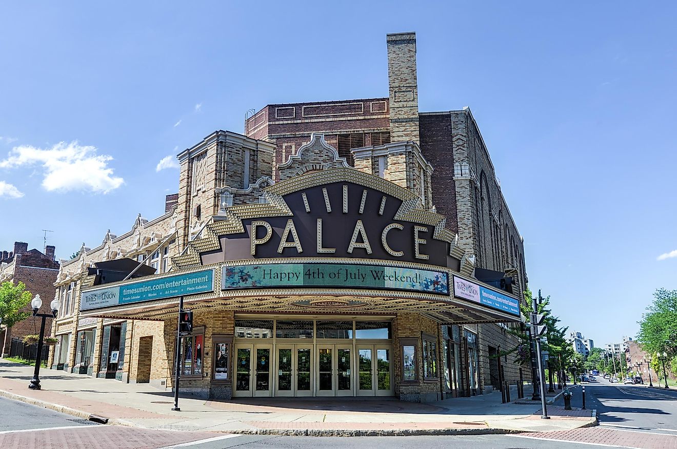 The Palace Theater in Albany, New York. The Palace Theatre was originally built as an RKO movie palace