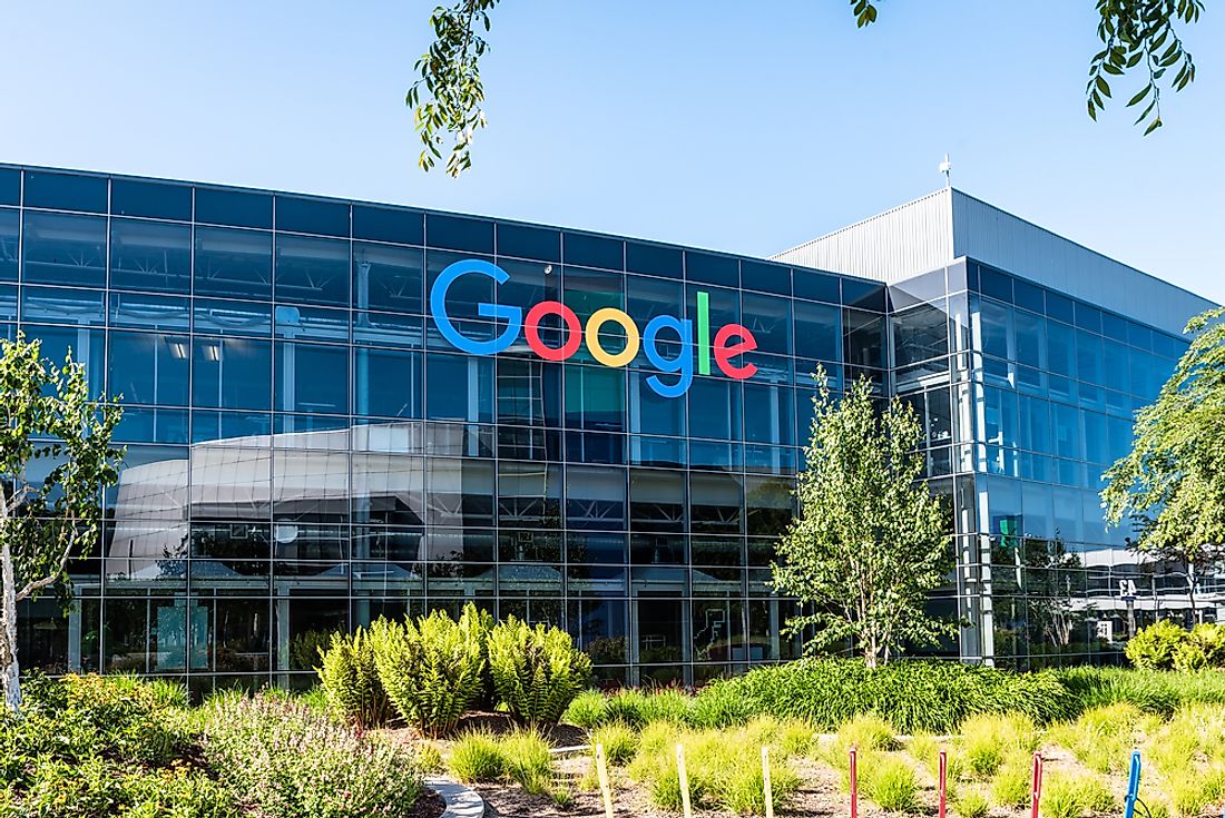 The headquarters of Google. Editorial credit: Uladzik Kryhin / Shutterstock.com.