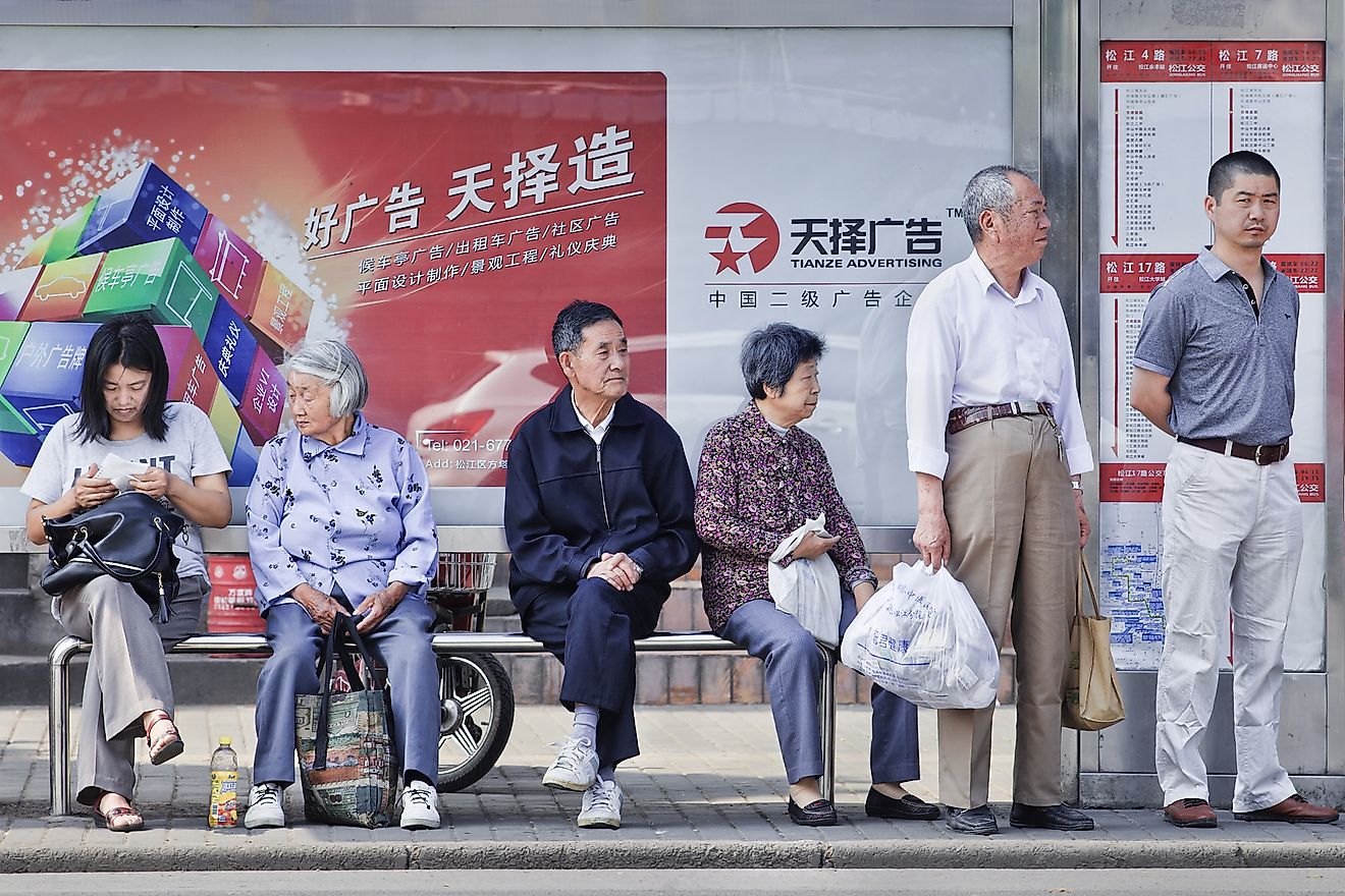 The aging population has been rising in China as a result of the one-child policy. Image credit: Drevs/Shutterstock.com