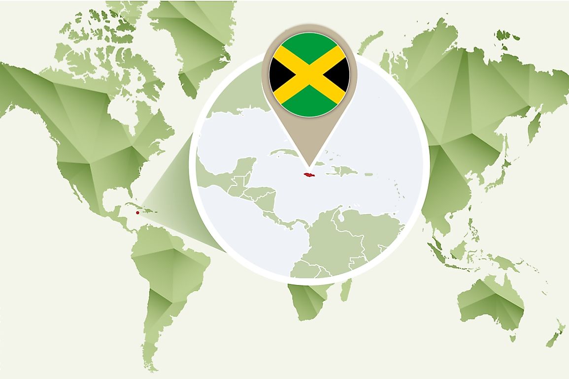 Jamaica is the third-largest island country in the Caribbean. 