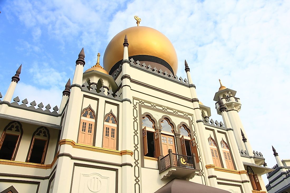 Sultan Mosque of Singapore. 