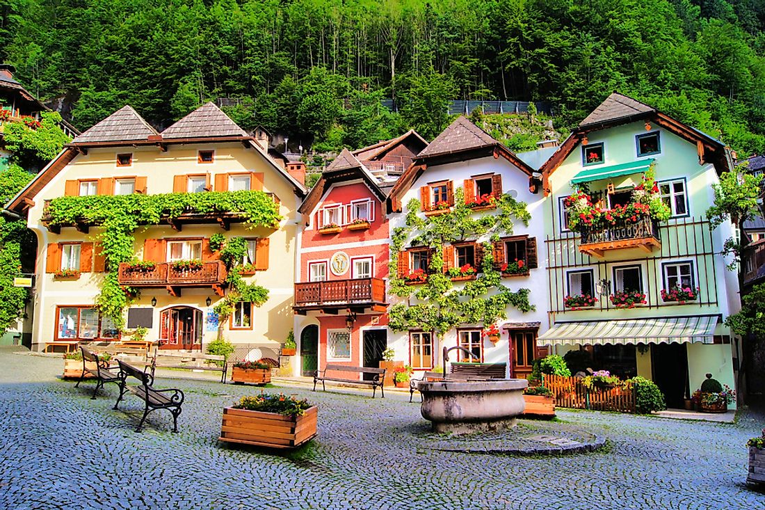 A picturesque village in Austria. 