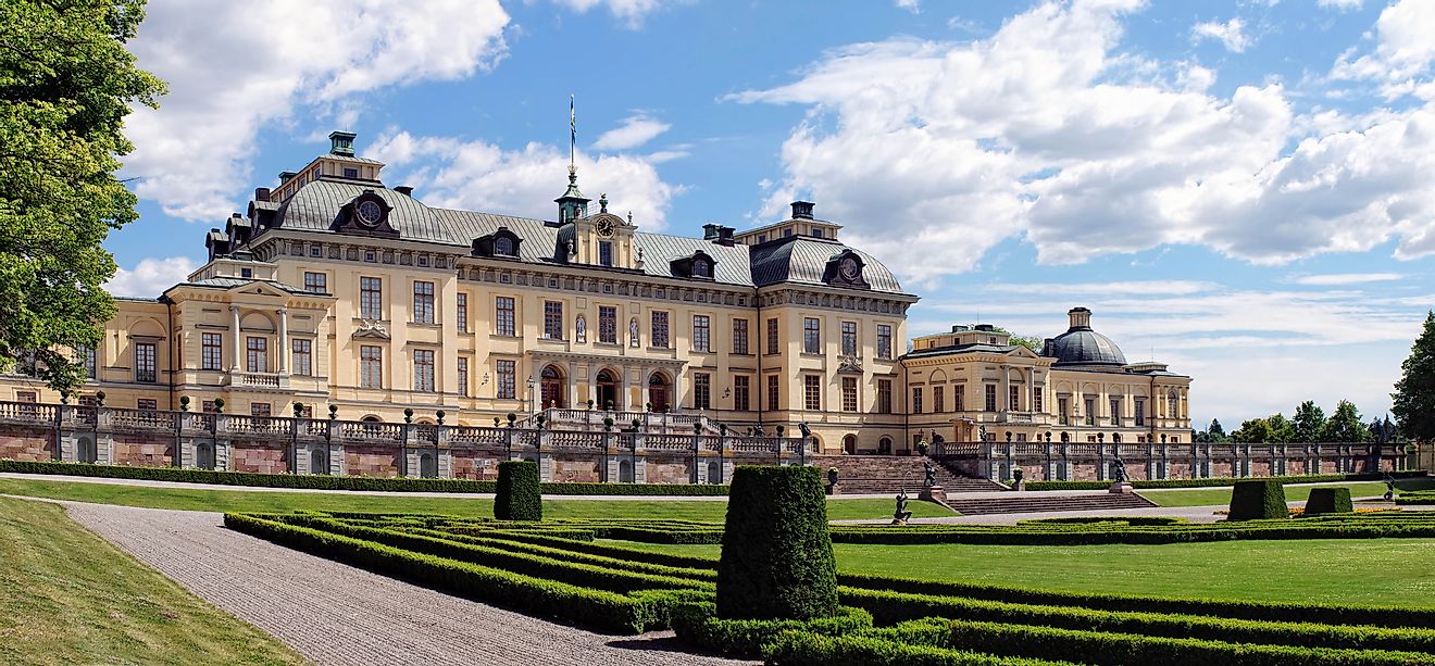 Drottningholm Palace is the residence of Swedish royal family, including the King of Sweden. 