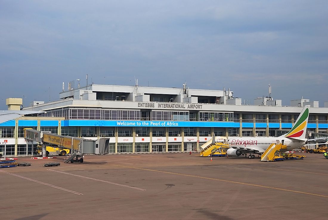 The plane was commandeered to the Entebbe Airport in Uganda. Editorial credit: Oleg Znamenskiy / Shutterstock.com