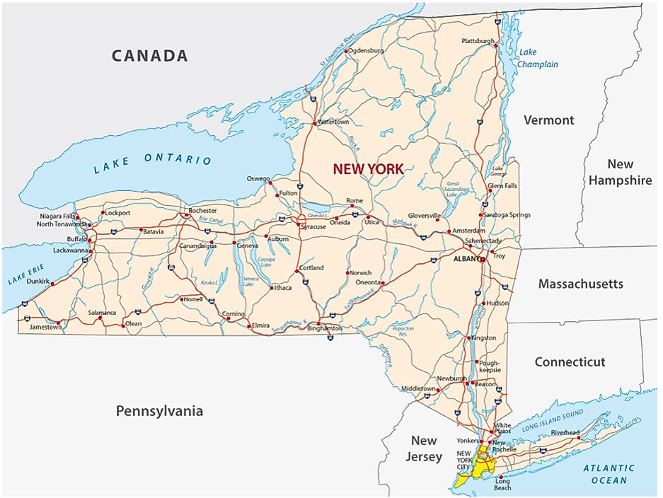 The fictional hamlet was added to maps of New York state as a means of catching potential copyright infringement.