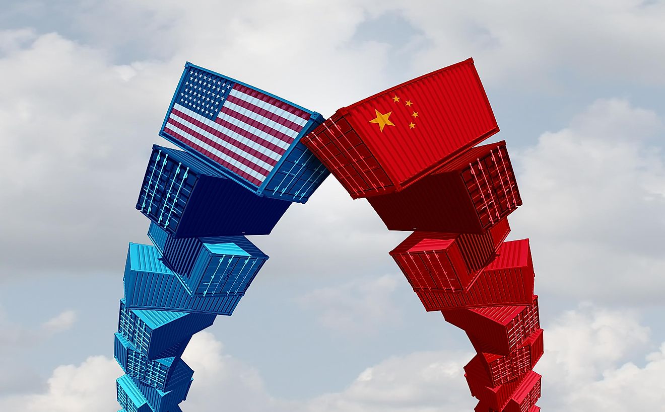 The US and China have been embroiled in trade wars.