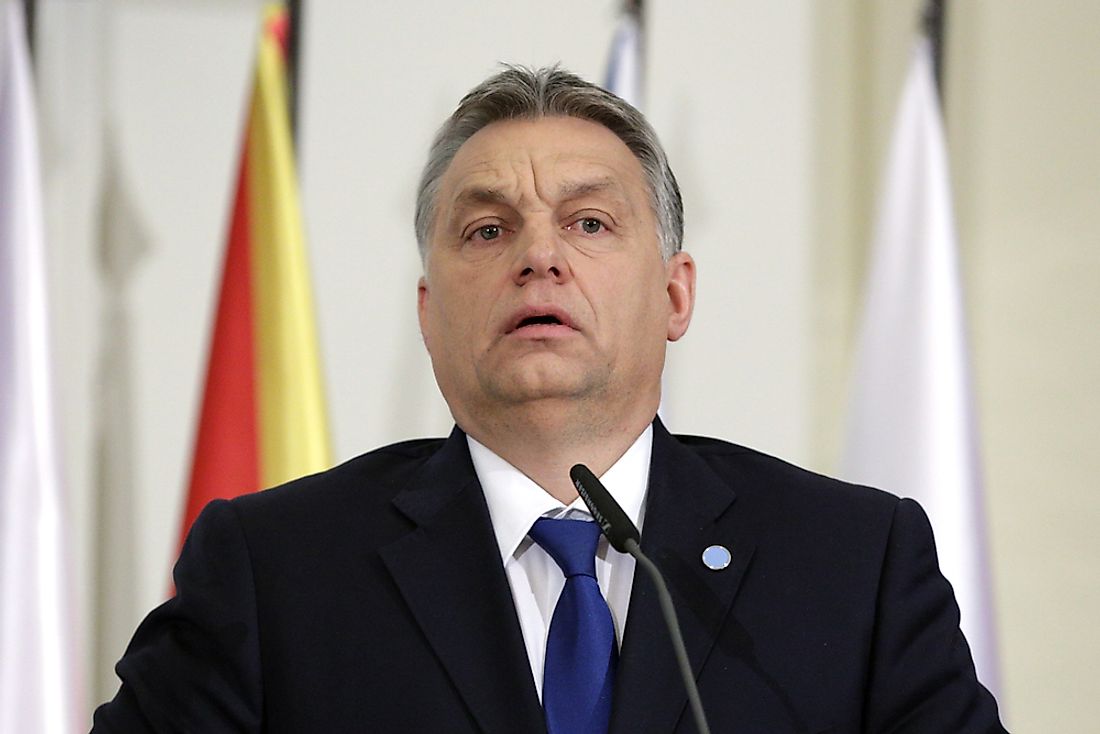 The prime minister of Hungary, Viktor Orban. Editorial credit: Belish / Shutterstock.com. 