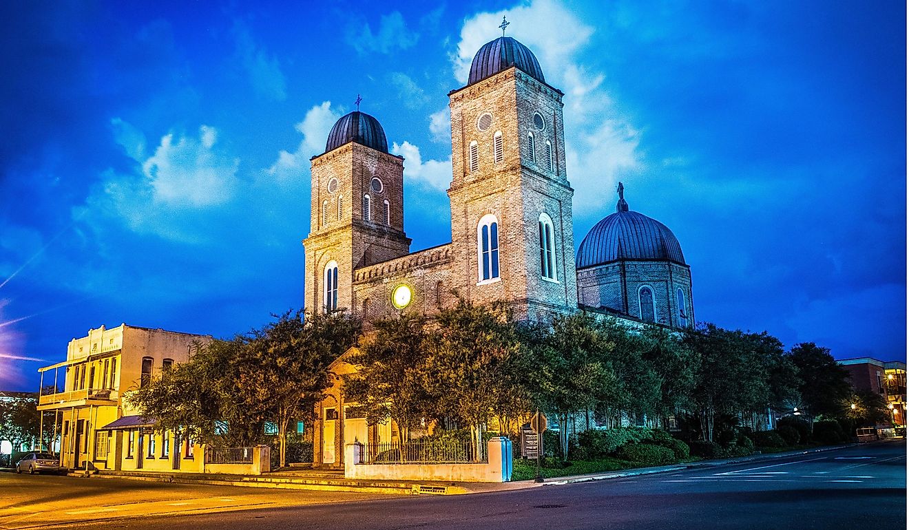 The Minor Basilica in Natchitoches Louisiana.