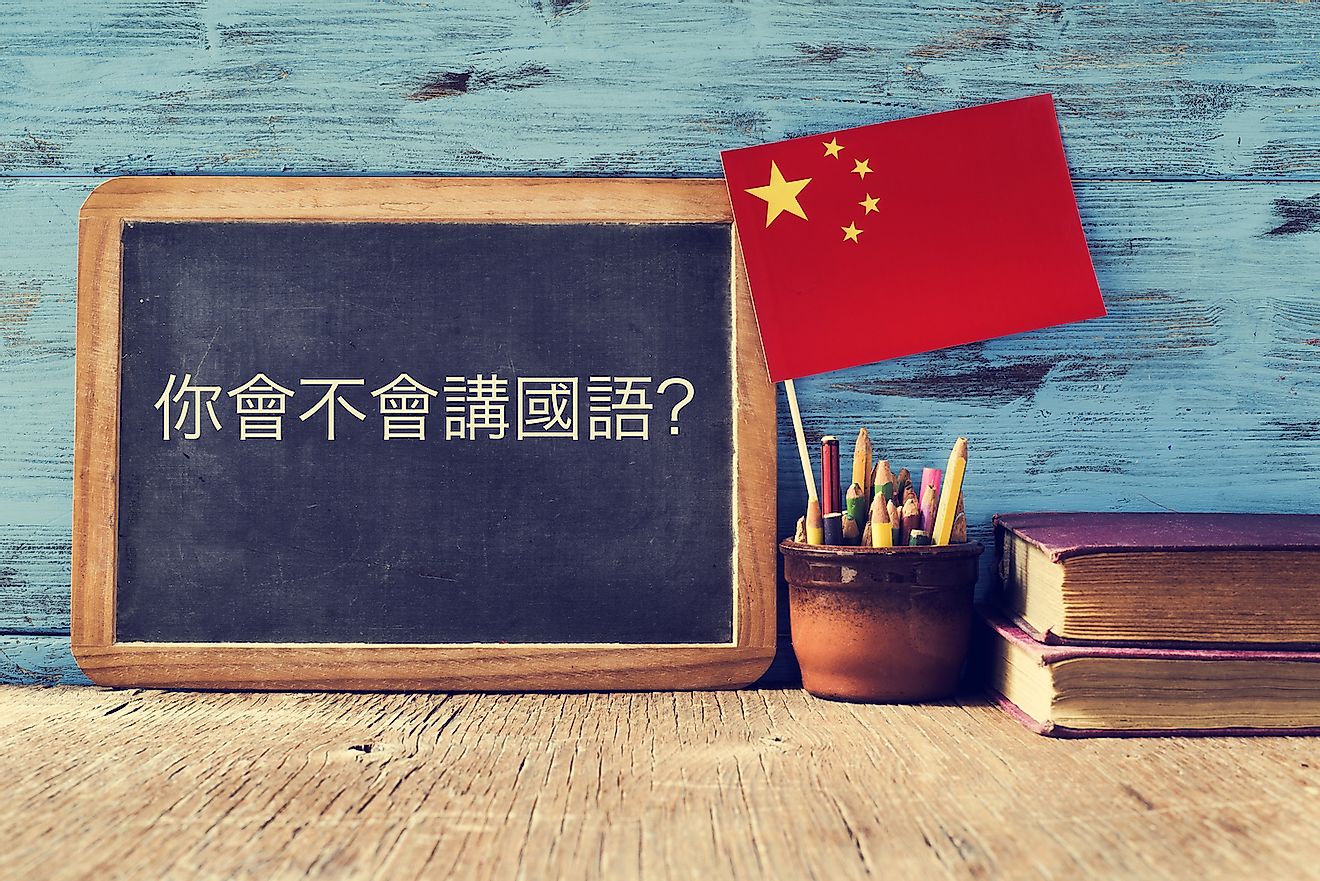 Mandarin Chinese is the most prominent language in China. Image credit: Nito/Shutterstock.com