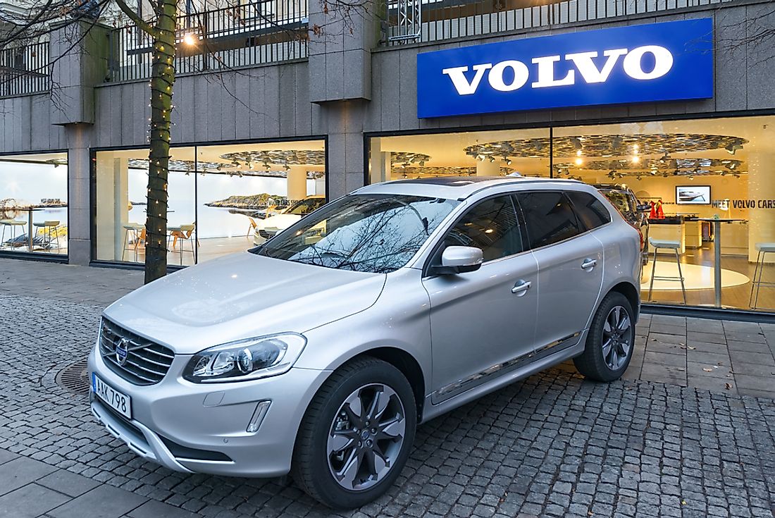 Volvo is the largest Swedish company. Editorial credit: Stefan Holm / Shutterstock.com. 