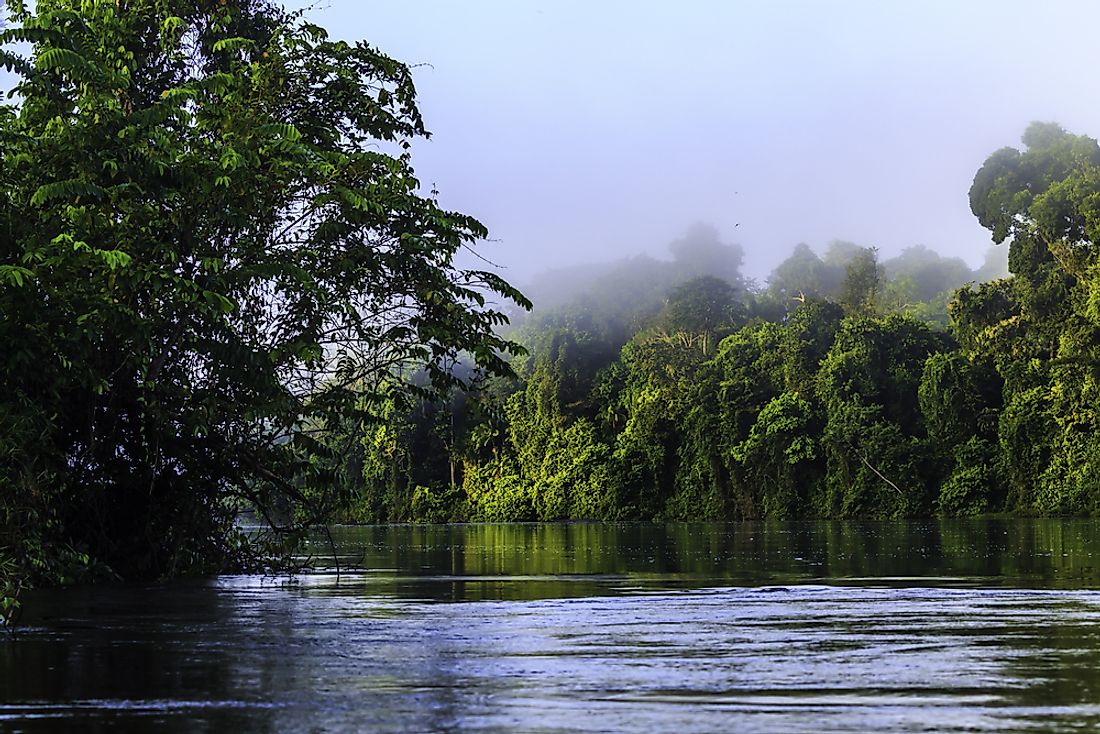 Suriname is the least populated country in South America. 