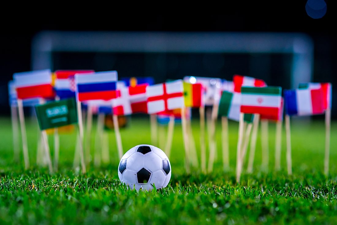 The World Cup involves the participation of several countries around the world. 