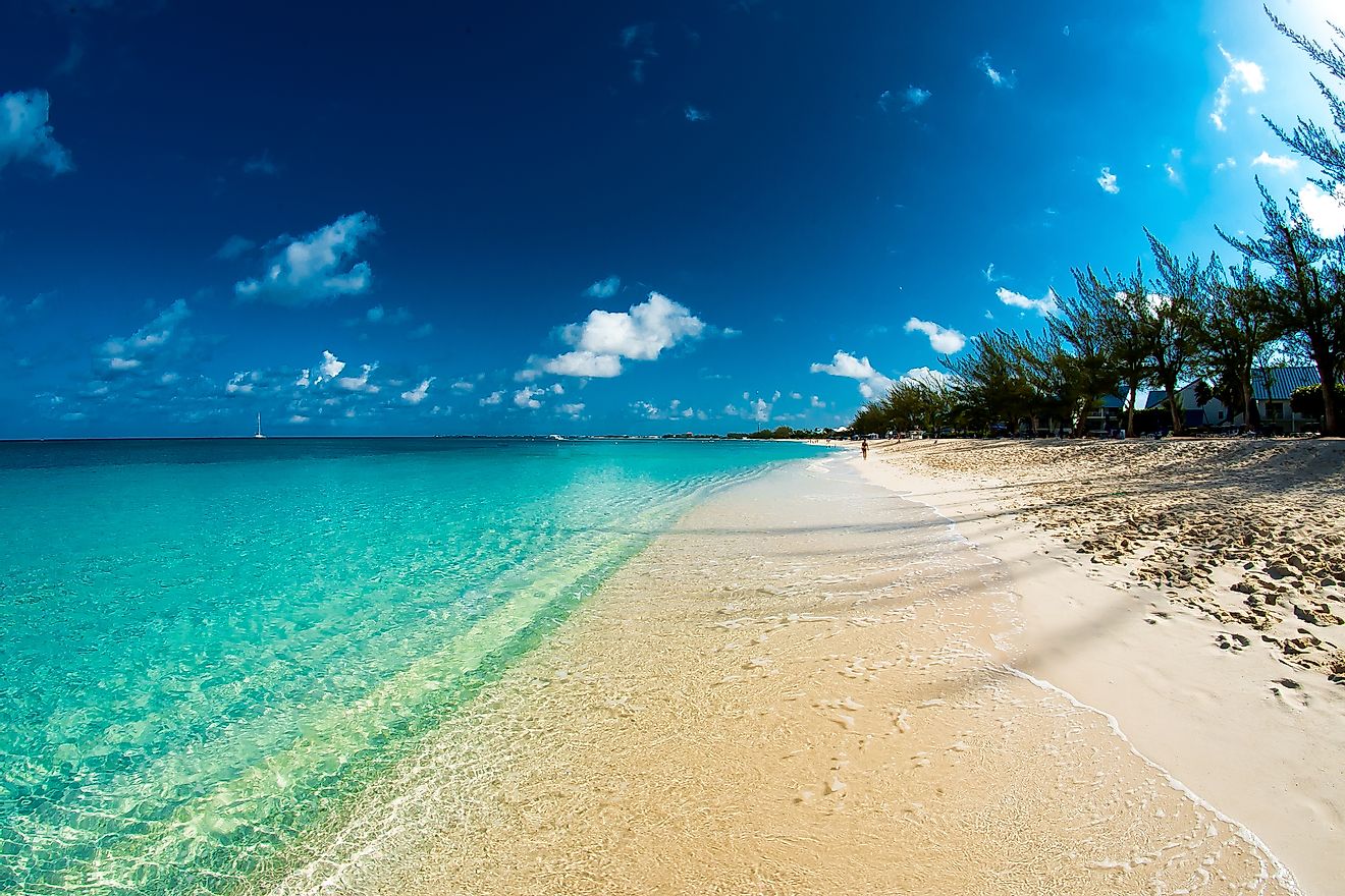 The beaches of Grand Cayman Island. 
