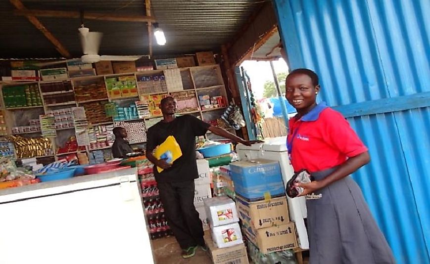 Lacking domestic financing resources, small businesses in South Sudan often turn to foreign NGOs for microloans.