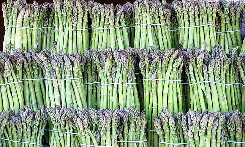 Asparagus is a vegetable consumed in many parts of the world.