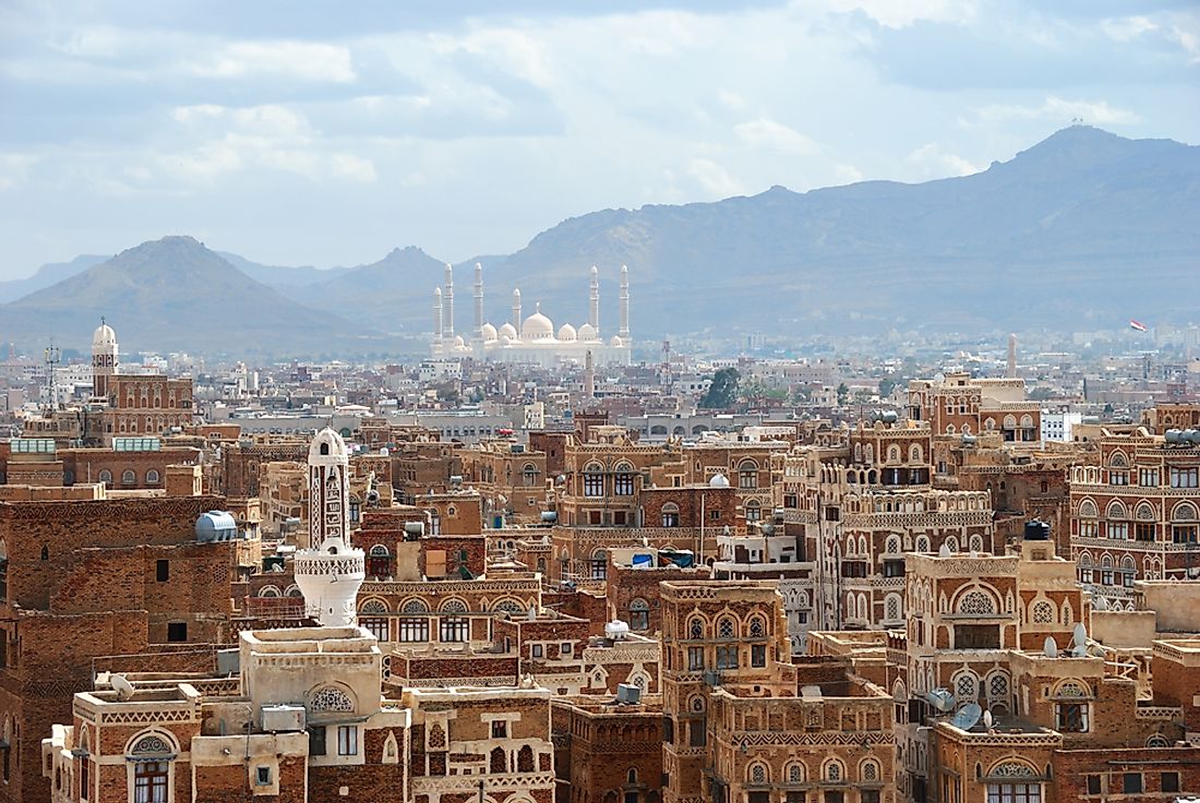 Sana'a, an extremely historic city, has been mostly destroyed by the ongoing civil war in Yemen. 