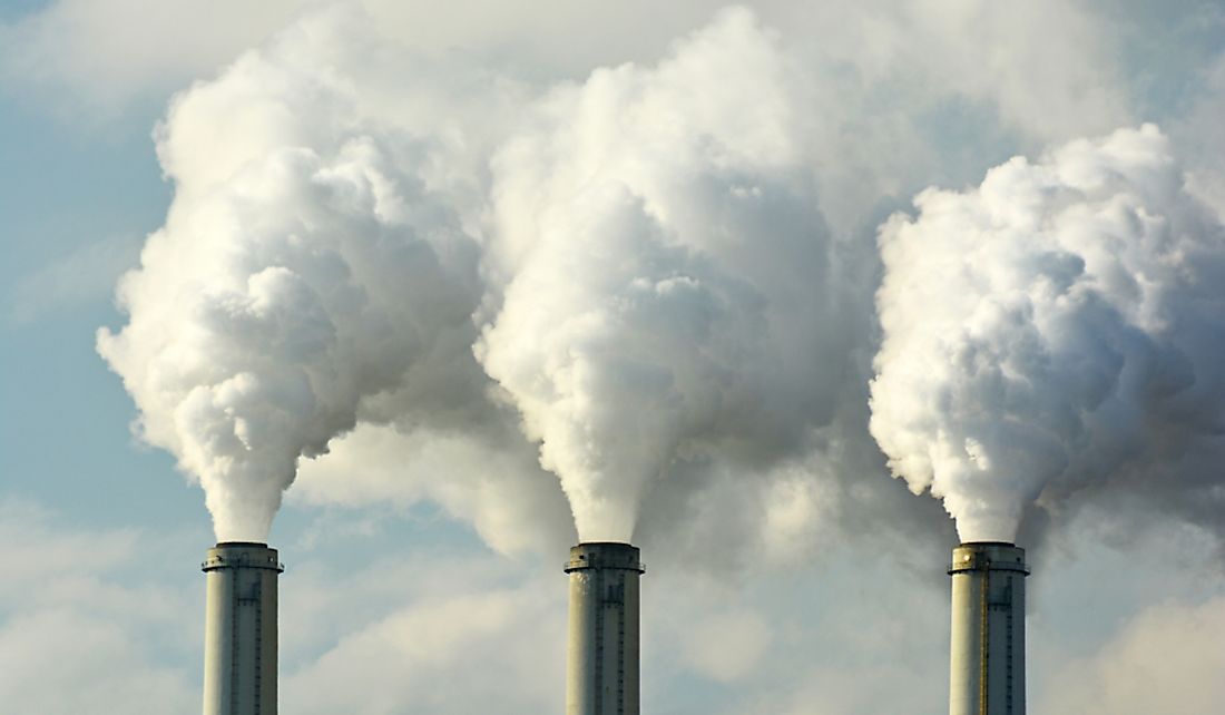 Carbon dioxide emissions are major contributors to pollution.
