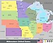 The Largest Lake In Each State Of The Midwest