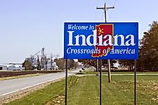 Which States Border Indiana?