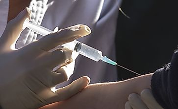 Measle Vacation Rates By Country