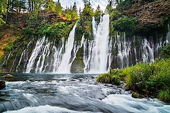 The Burney Falls of California