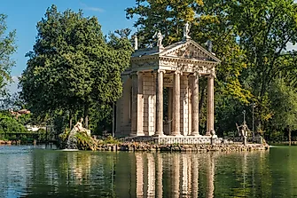 Architectural Buildings of the World: Villa Borghese Gardens