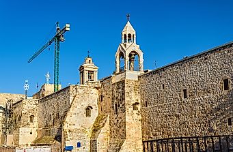 Church Of The Nativity - Birthplace Of Jesus In Bethlehem, Palestine