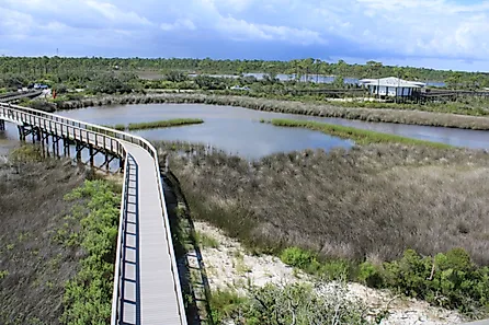 Big Lagoon State Park In Pensacola Florida.