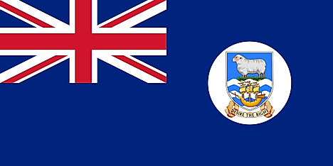 Flag of the Falkland Islands (1948–1999)