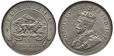 East African 1 shilling Coin