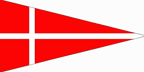  Triangular field ensign used by Swiss confederate forces from ca. the 1420s