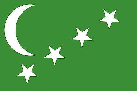 Flag of the State of the Comoros (1963–1978)