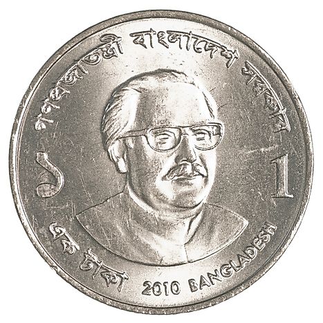 One Bangladeshi taka coin 