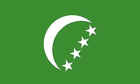 Flag of the Federal and Islamic Republic of the Comoros (1978-1992)