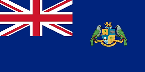 Flag of Dominica during period of becoming an associated state of Great Britain, 1965-1978. Image credit: FOX 52/Wikimedia.org