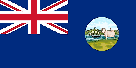 Flag of the Falkland Islands (1876–1925)
