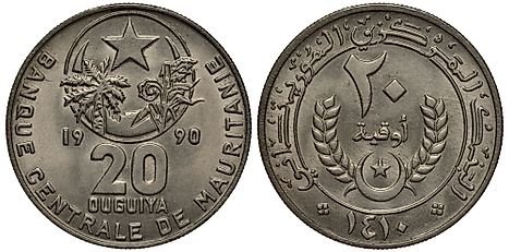 Mauritania 20 ouguiya Coin